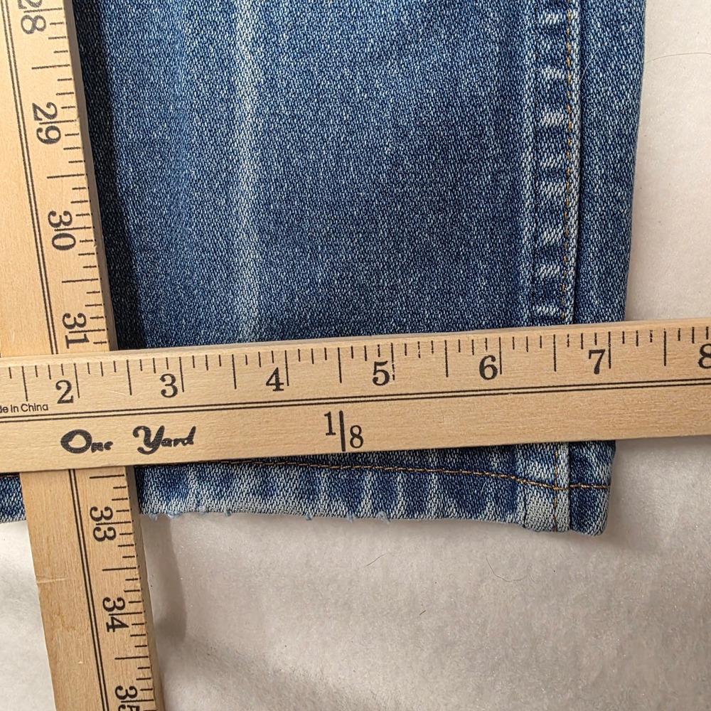 Wrangler Cowboy Cut Slim Fit Jeans Mens 31x34 Blue Denim 936PWD Western - Picture 7 of 8